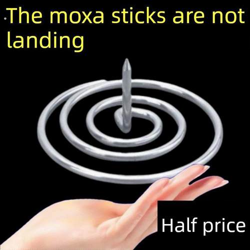 不锈钢艾草棒艾草香底座大托盘插入艾草柱不锈钢艾草支架固定针盘