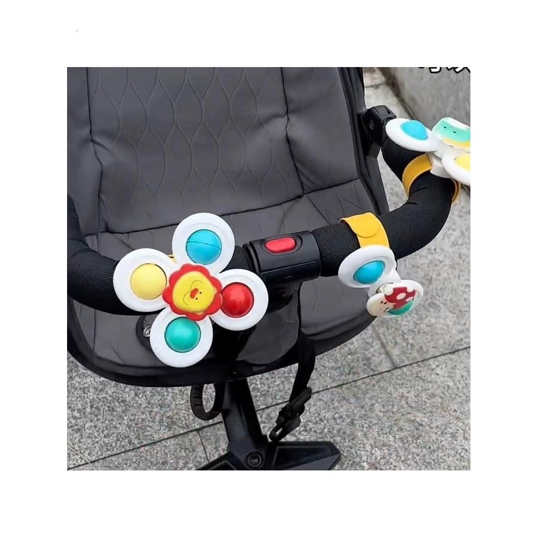 婴儿车玩具挂件风车餐桌吸盘转转乐宝宝益智早教餐椅玩具可啃咬