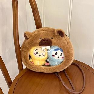 卡皮巴拉拍立得相机包收纳包mini12/11/9/8/7+wide300mini7sc