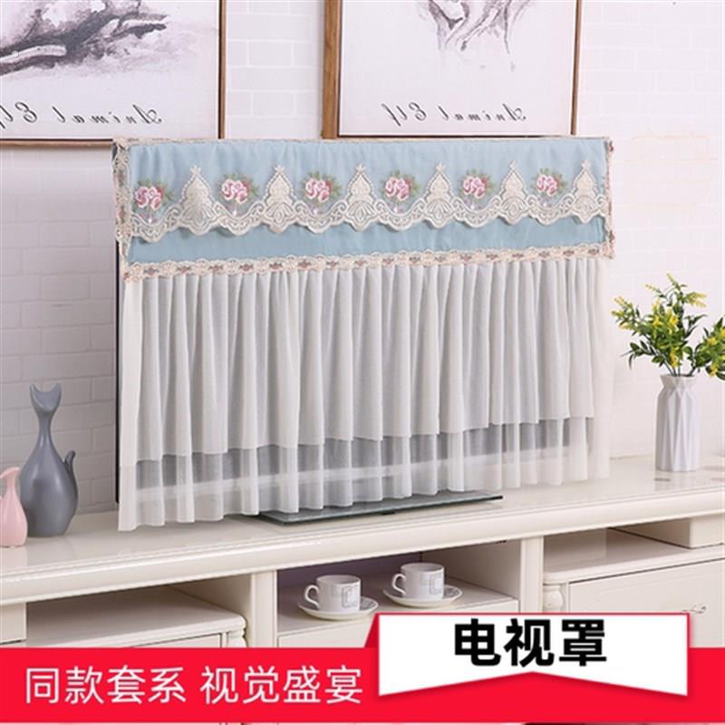 茶几桌布套2021新款客厅家用结婚简约现代轻奢茶几电视柜组合桌布图片