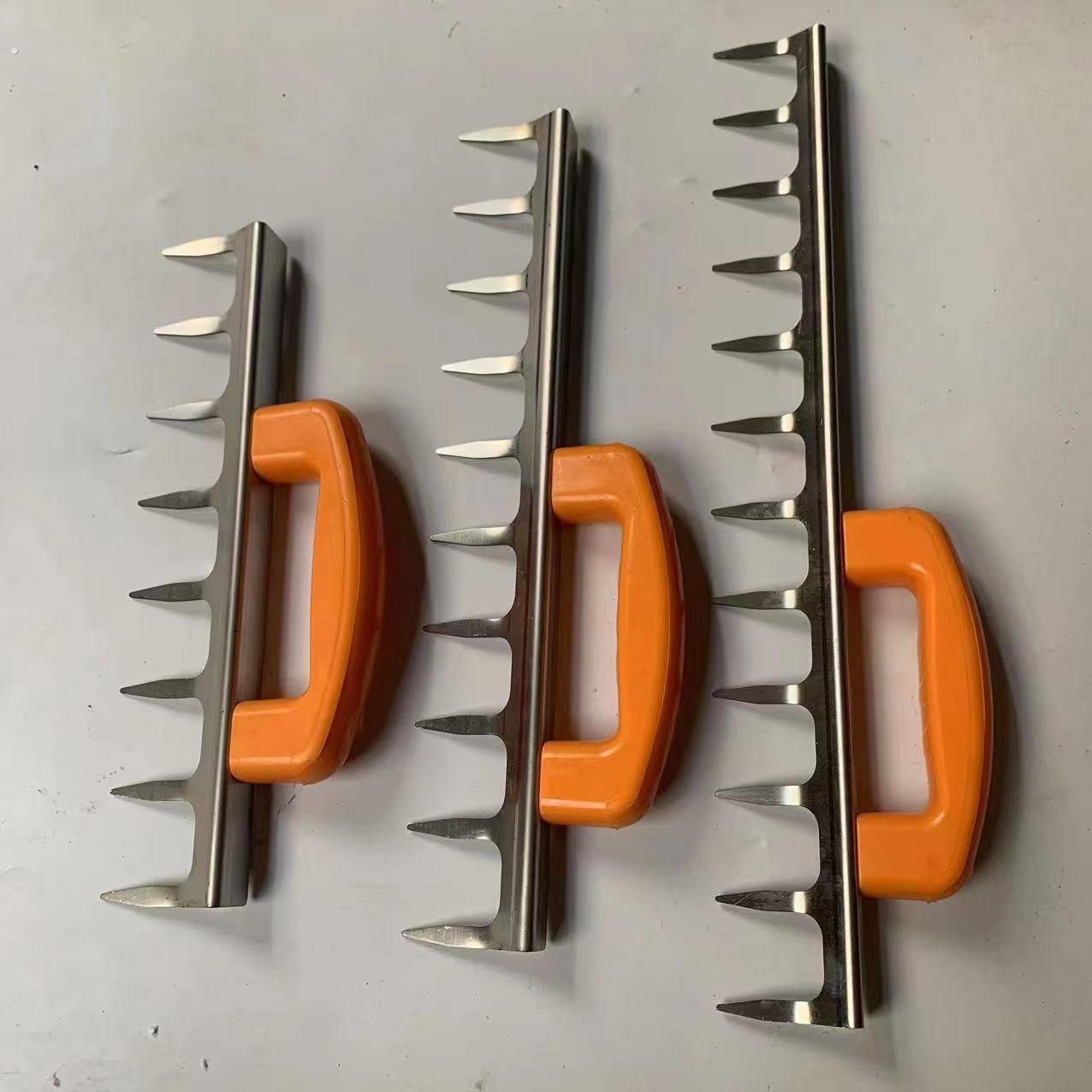 铁丝爬子不锈钢贴地砖铺砖小耙子赶海松灰平灰器瓷砖瓦工手动平灰