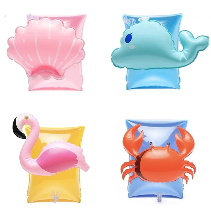 儿童游泳手臂圈加厚可爱男女童初学者游泳圈装备宝宝水袖浮力臂圈