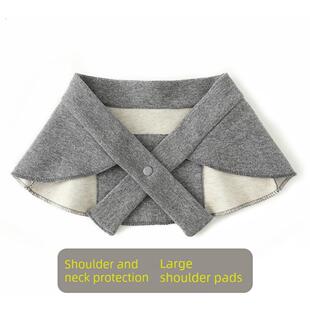 颈椎空调房围巾小披肩围巾男女护颈假领小马甲肩巾