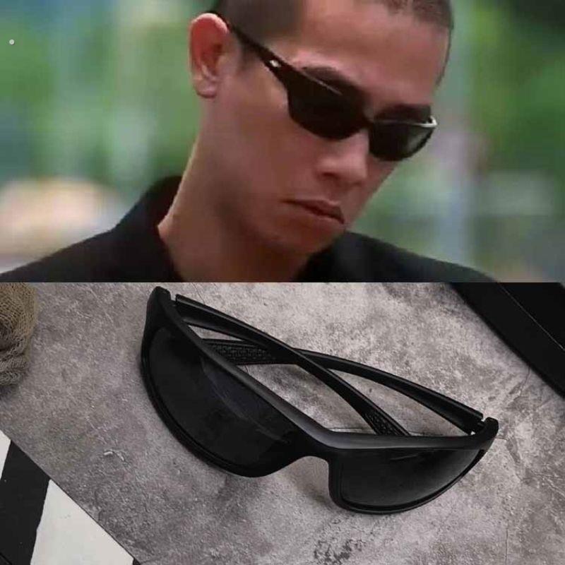 控阁陈小春山鸡哥同款太阳眼镜骑行驾驶个性偏光小框太阳眼镜