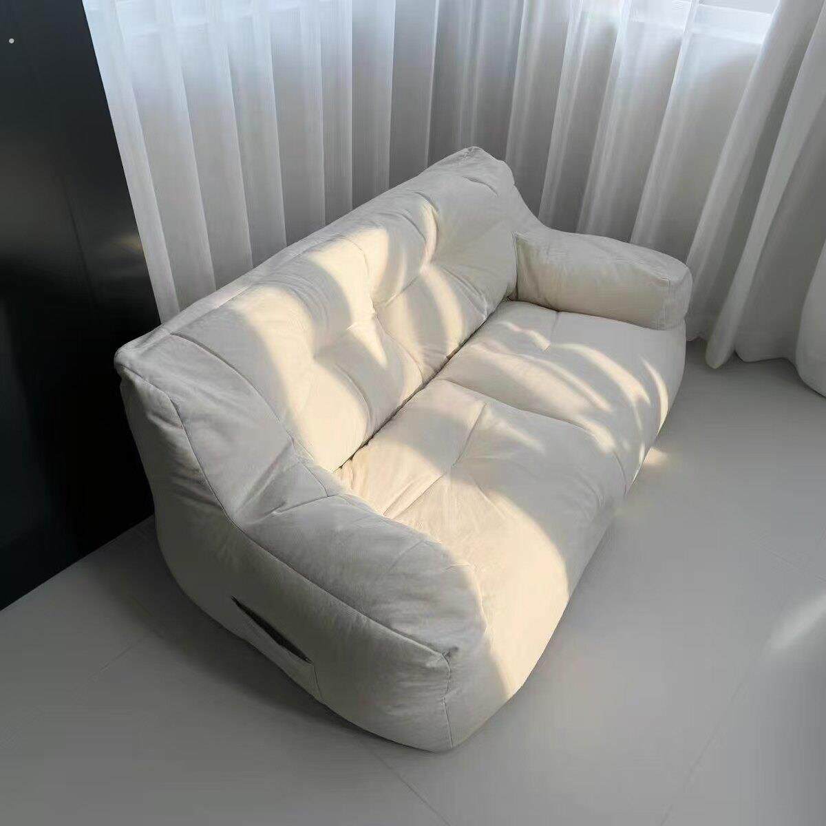 懒人沙发豆袋可躺可睡单人双人卧室窝窝椅出租房小户型休闲榻榻米