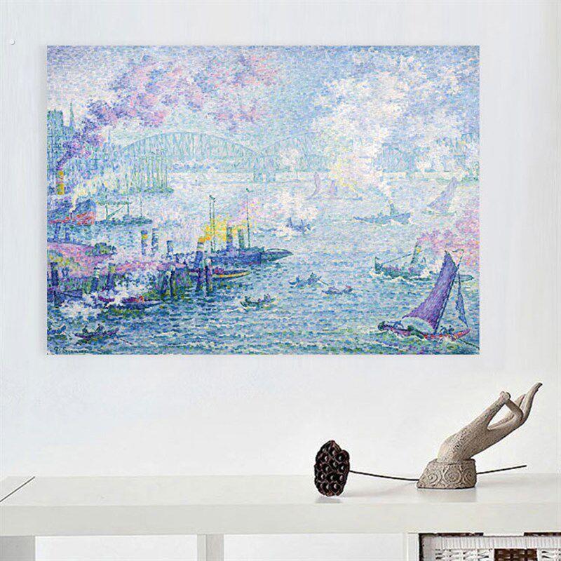 粉色的云西涅克客厅沙发背景墙装饰画餐厅卧室玄关挂画墙画无框画