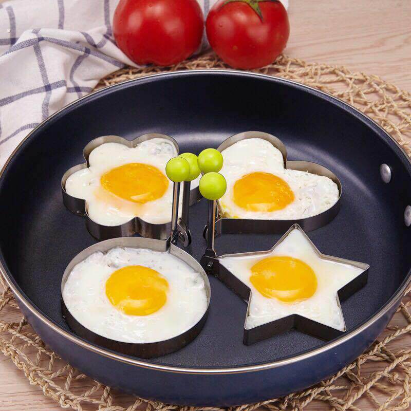 不锈钢煎蛋器 心形煎蛋模具煎蛋器烘焙蛋糕模具