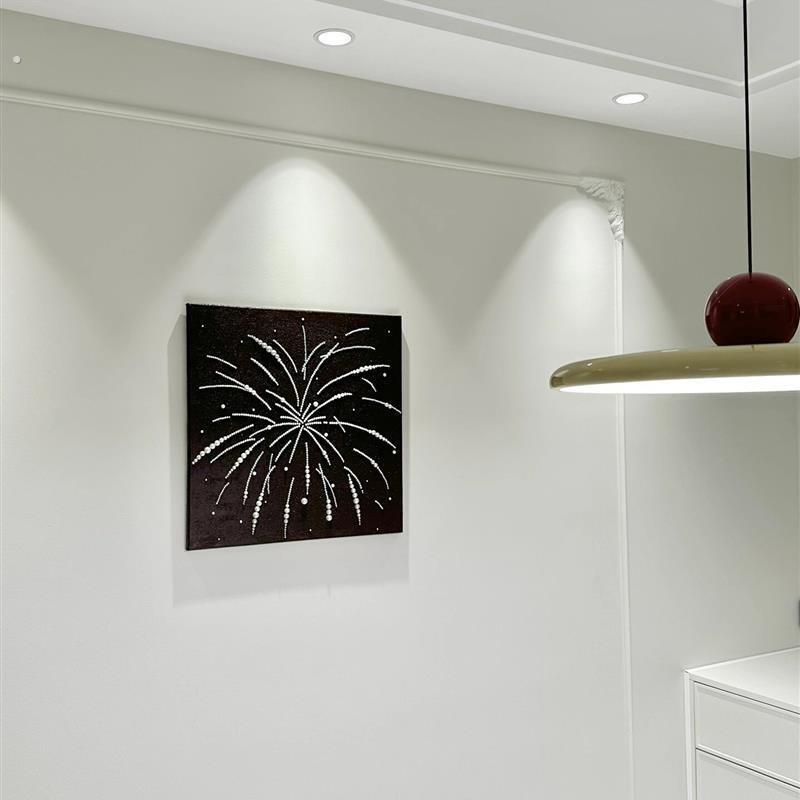 肌理画diy材料全套珍珠烟花画手工解闷制作客厅装饰闺蜜女友礼物