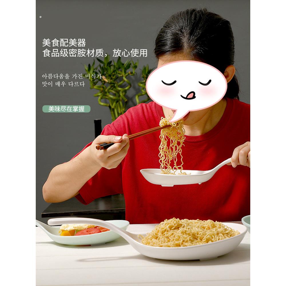 特大号韩国网红吃播干饭勺干饭人吃饭吃面专用大勺子长柄汤勺家用