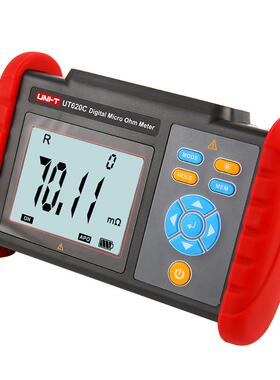 Unilide Ut620C直流低阻计欧姆计欧姆计高精度微电阻测试仪