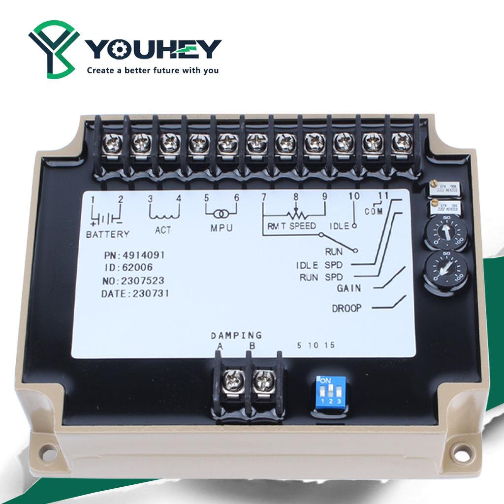 4914091转速调速板柴油发电机配件模块控制器执行控制器模块