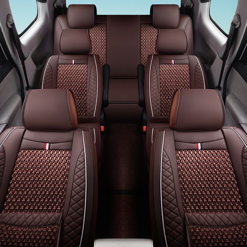 长安欧尚汽车座套七座开瑞坐垫全包冰丝皮革四季