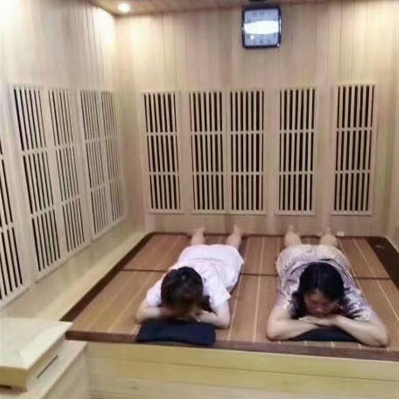 别墅施工汗蒸房远红外线全屋定光波房全碳晶板汗蒸端