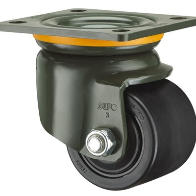 向荣万向轮脚轮超重型寸寸低重心尼龙轮聚氨酯单只载重吨