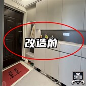 圣华盾高级挂钩衣钩隐藏式 折叠排钩入户门墙上挂衣钩打孔固定衣架