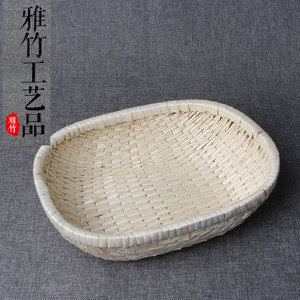 沂蒙手工柳编筐柳编馒头筐 笸箩筐 食物收纳环保编织筐