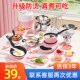 儿童迷你小厨房真煮可真实做饭可吃全套厨具网红女孩玩具套装