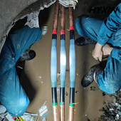 0熔接头冷缩管电缆修复熔接中间绝缘冷缩管保护管