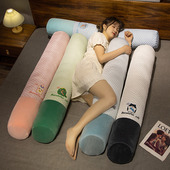 冰豆豆床头靠垫枕头侧睡夹腿抱枕女生睡觉男生款 床上长条枕可拆洗