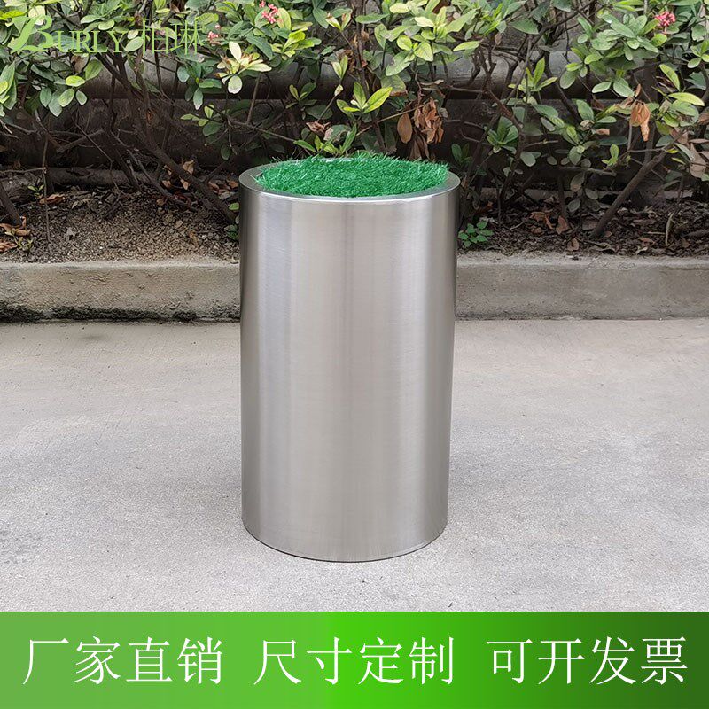盆 草坪接水桶 装饰花钵 商场道具 景观装置 假草渗水 空调水