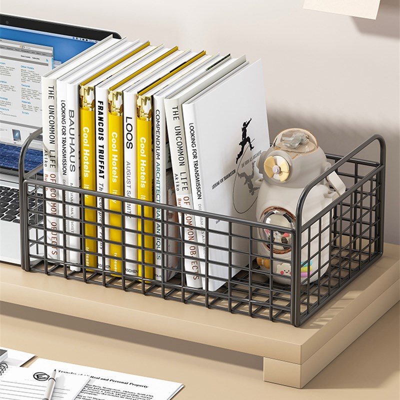 桌面书架书桌书籍收纳架子桌上简易收纳柜桌面分层架宿舍桌面收纳