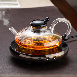 煮茶器女士花茶壶套装 玻璃泡茶壶家用可明火耐高温茶水分离新款