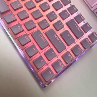 双皮奶布丁PBT透光键帽闭口两色61/68/87/96/98/100/104/108