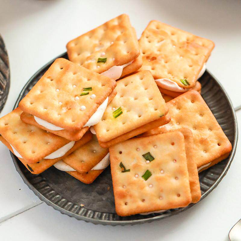 速发香葱牛轧糖夹心饼干牛