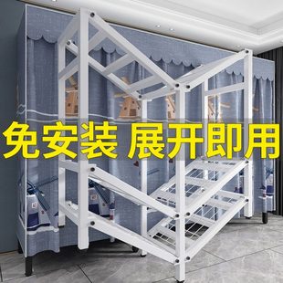 折叠全钢架结实耐用加粗加固加厚 简易衣橱家用卧室大布衣柜免安装