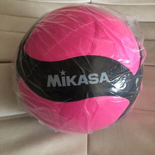 Mikasa米卡萨排球金标黑色芭比粉学生中考V330W排球女生五号排球