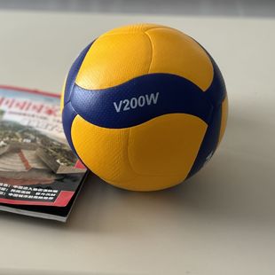 mikasa排球中考学生专用比赛训练球V300W中国女排V200W软皮硬排球