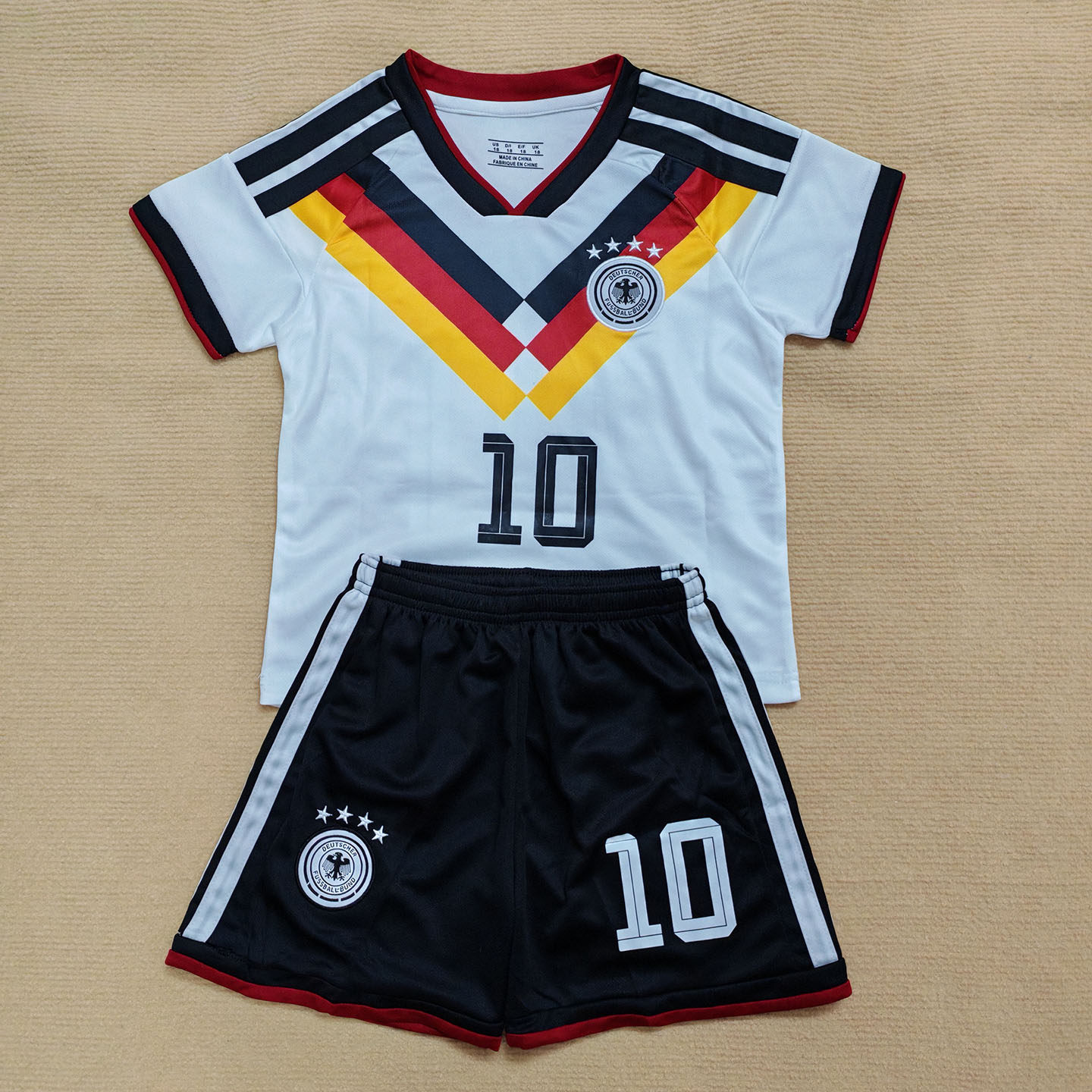 2026国家队德国主场球衣儿童成人足球服套装学生运动比赛训练队服
