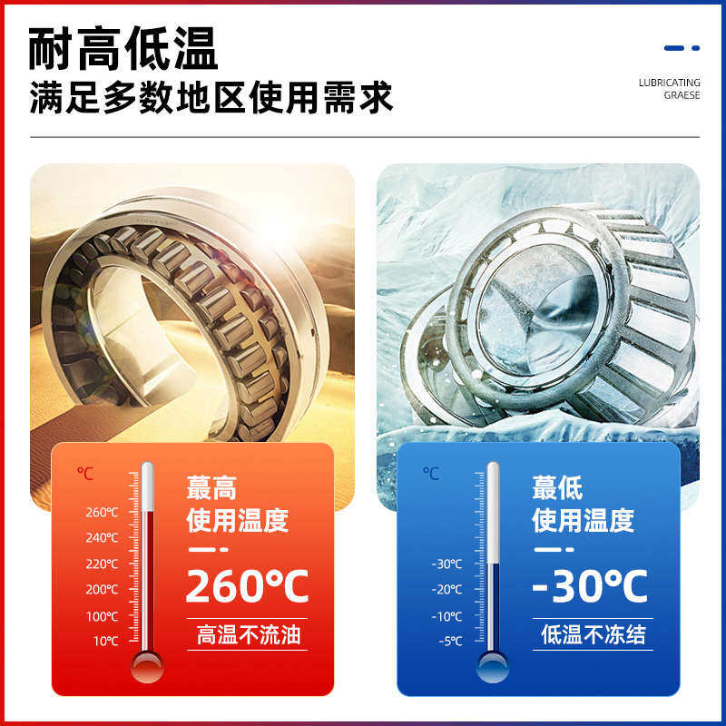 HP高温润滑脂蓝色锂基脂汽车轴承电锤电机齿轮电动工具黄油1kg