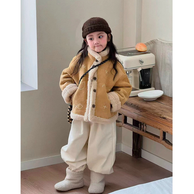 女童春秋款外套2025新款休闲时髦