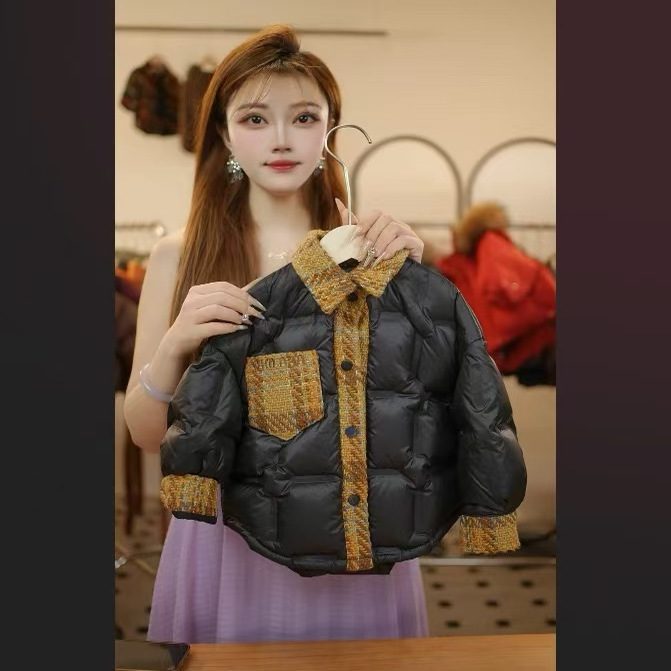 2025新款儿童羽绒服短款加厚保暖