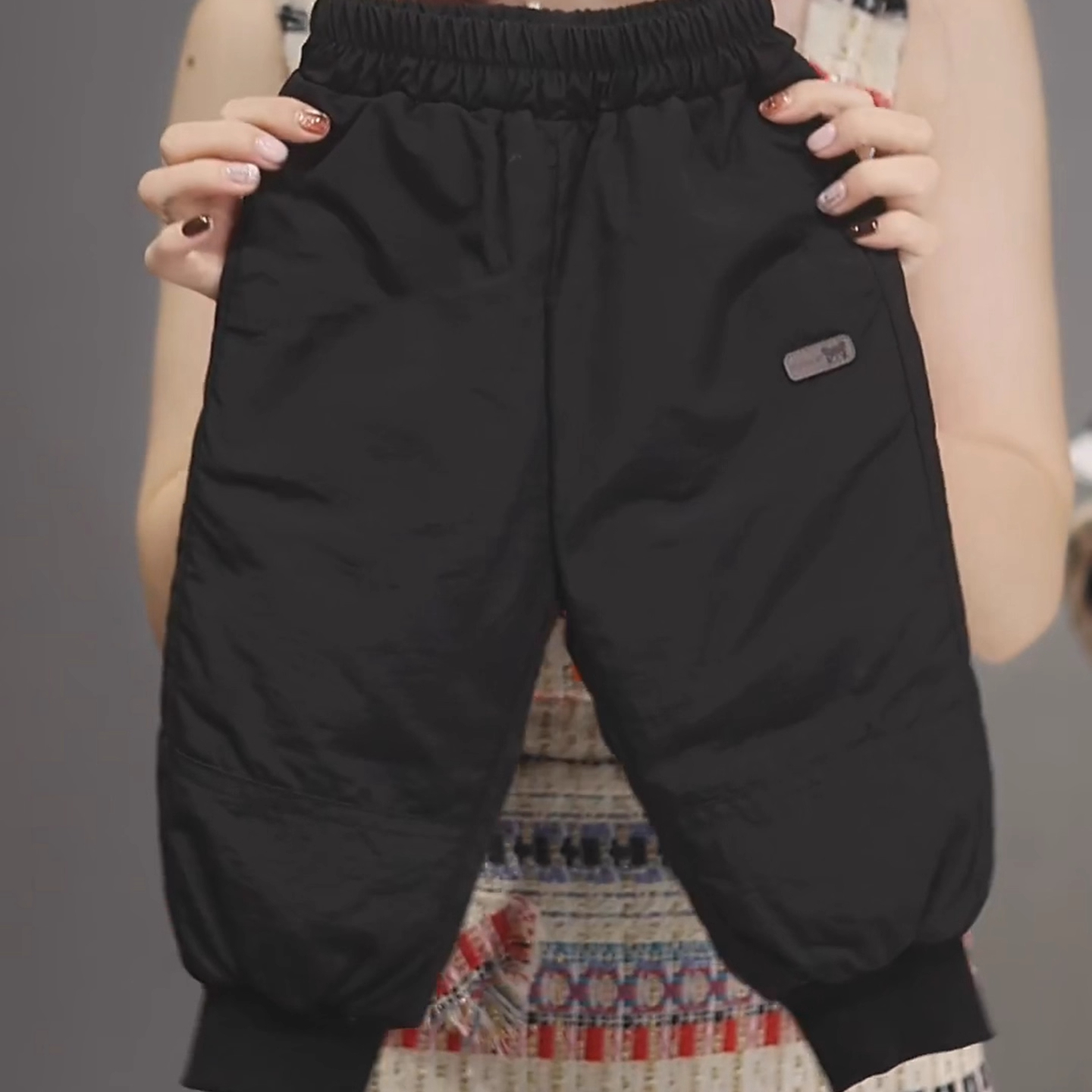 女童春秋款洋气休闲百搭牛仔裤子