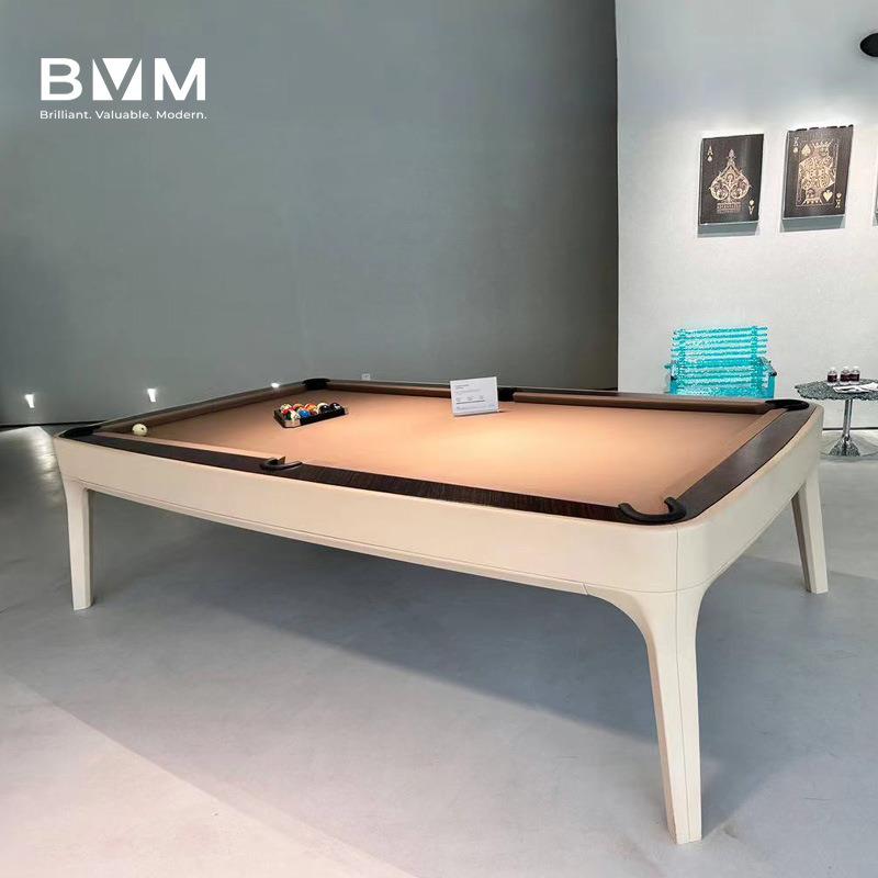 缪斯轻奢款台球桌标准成人家用高端别墅桌球台美式黑八花式九球