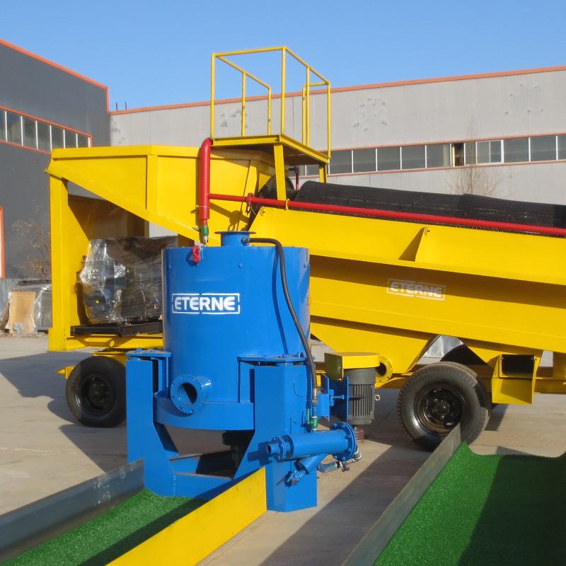 选金整套设备配置圆筒筛移动淘金设备生产厂家小型自动筛金设备