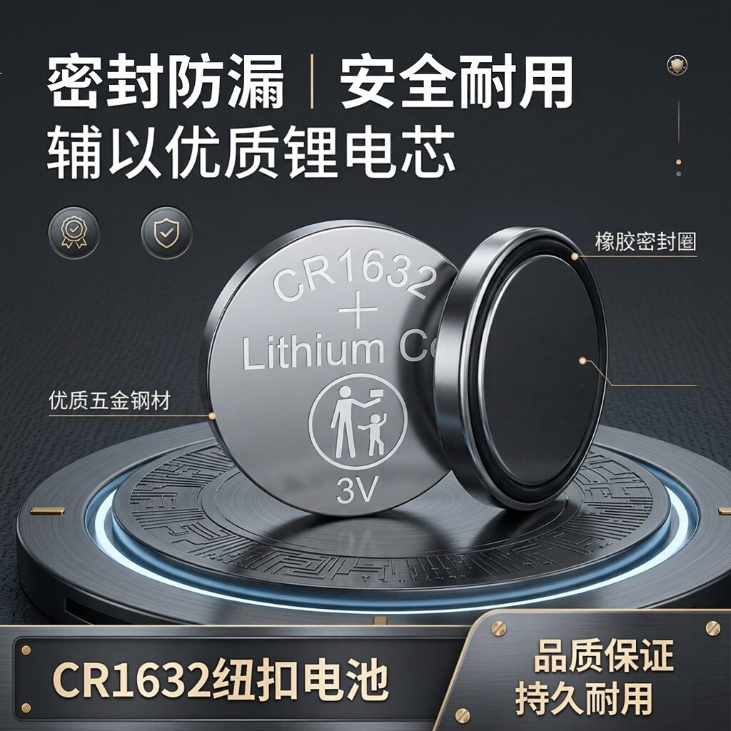 CR16323V纽扣电池车钥匙遥控器
