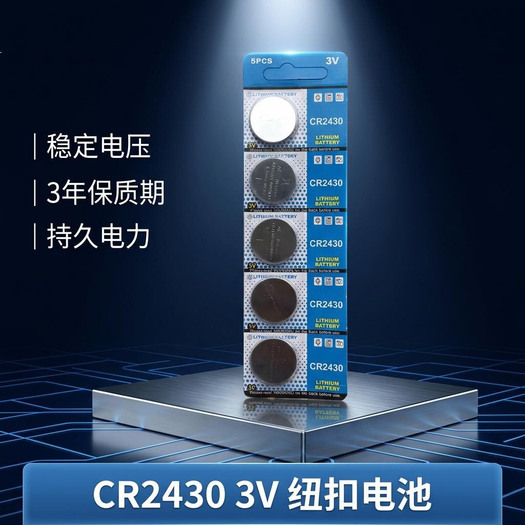CR24303V纽扣电池遥控器适用