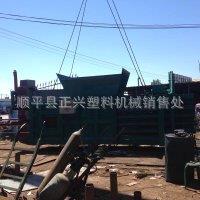 直销180卧式半自动废纸板打包机废旧塑料自动打捆机13930899446