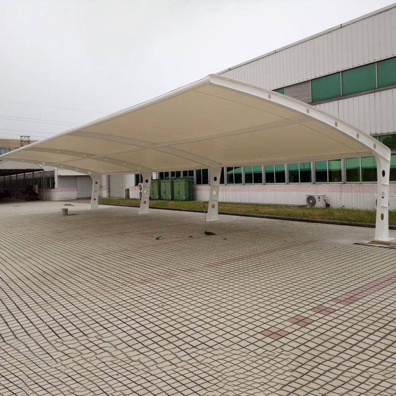 膜结构停车棚汽车公交车站雨棚户外景观遮阳雨棚停车棚设计