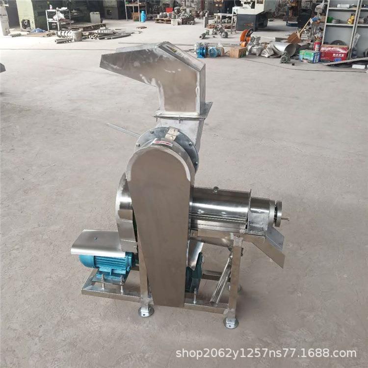 大型工业柑橘榨汁机不锈钢刺梨螺旋榨汁机饮料加工榨汁流水线