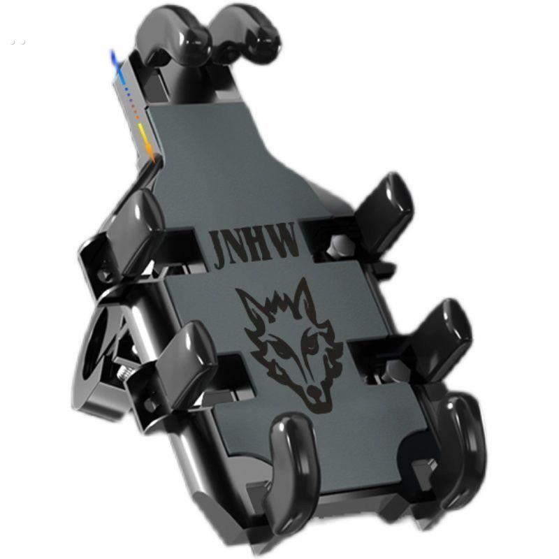 手机导航支架摩托车自行车电动车防震防掉落外卖骑手八爪固定架