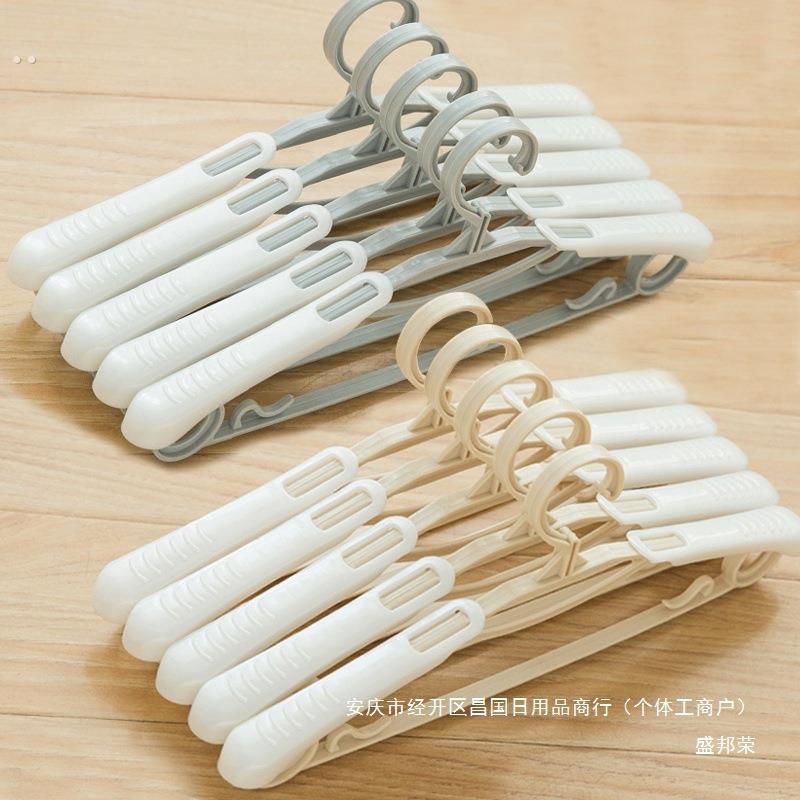 申途架子晾衣撑宽肩防可伸缩衣服肩角无痕加粗子挂衣防滑衣架家用