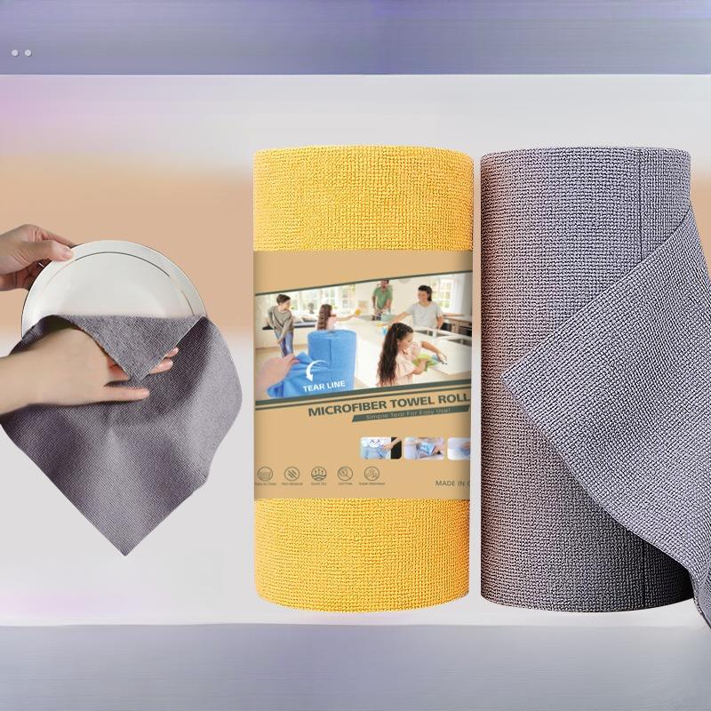 厨房抹布一次性懒人抹布加厚可水洗洗碗布干湿两用撕取式百洁布