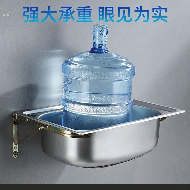 家用洗菜池大小号洗手盆A304不锈钢水槽厨房洗碗池水池洗菜盆单槽