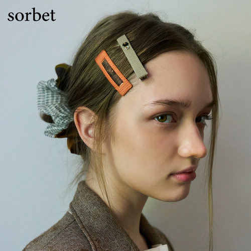sorbet亮片一字bb夹边夹发卡夹子