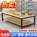 桌操作台流水线工厂车间工作台实验台桌 工作台双层快递打包台包装