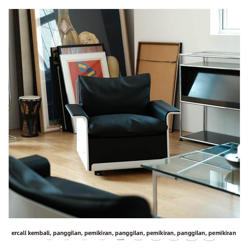 回想ERCALL | 620现代主义模块化组合沙发椅中古覆刻真皮